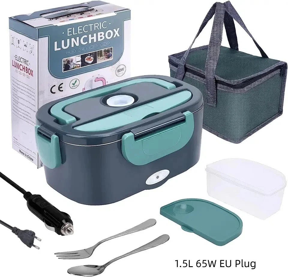 Portable Electric Lunch Box – Heat Your Meals Anywhere | Car, Office & Home