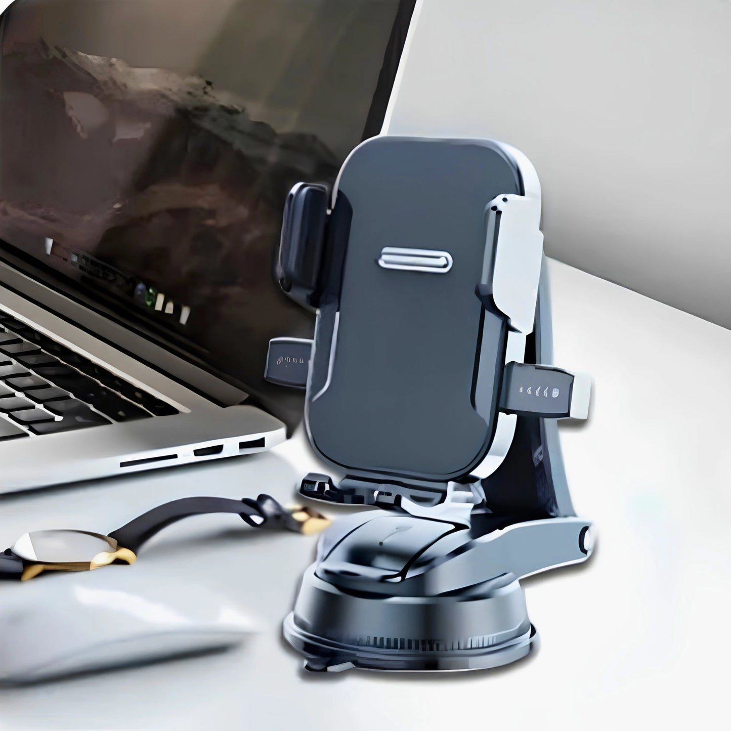 DriveGrip™ by SEAMETAL – Support Téléphone Voiture Premium 360° | Tableau de Bord & GPS
