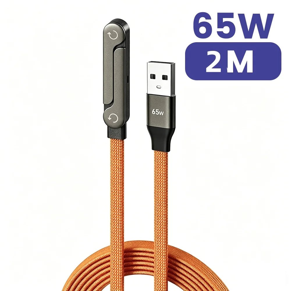 ChargeFlex™ 65W – Câble USB - C Charge Rapide avec Support Téléphone Pliable Intégré - YIVILUZChargeFlex™ 65W – Câble USB - C Charge Rapide avec Support Téléphone Pliable IntégréFoldable Phone Stand Charging CableYIVILUZYIVILUZ14:1000187862M Orange2M OrangeChargeFlex™ 65W – Câble USB - C Charge Rapide avec Support Téléphone Pliable Intégré