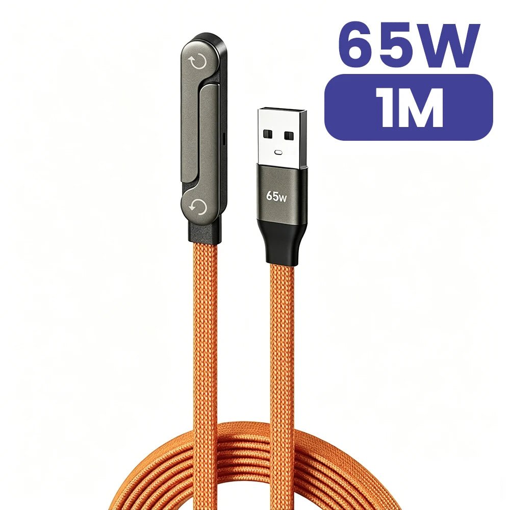 ChargeFlex™ 65W – Câble USB - C Charge Rapide avec Support Téléphone Pliable Intégré - YIVILUZChargeFlex™ 65W – Câble USB - C Charge Rapide avec Support Téléphone Pliable IntégréFoldable Phone Stand Charging CableYIVILUZYIVILUZ14:1931M Orange1M OrangeChargeFlex™ 65W – Câble USB - C Charge Rapide avec Support Téléphone Pliable Intégré