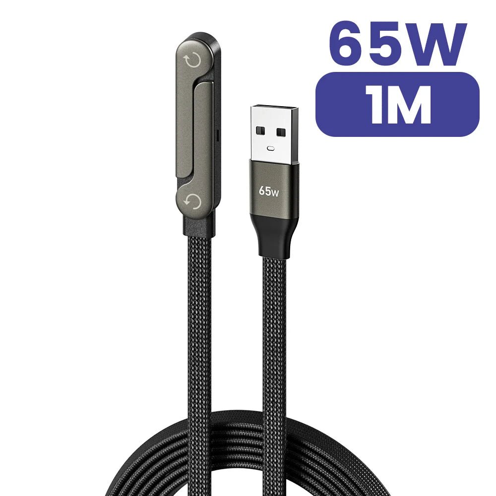 ChargeFlex™ 65W – Câble USB - C Charge Rapide avec Support Téléphone Pliable Intégré - YIVILUZChargeFlex™ 65W – Câble USB - C Charge Rapide avec Support Téléphone Pliable IntégréFoldable Phone Stand Charging CableYIVILUZYIVILUZ14:7711M Black1M BlackChargeFlex™ 65W – Câble USB - C Charge Rapide avec Support Téléphone Pliable Intégré