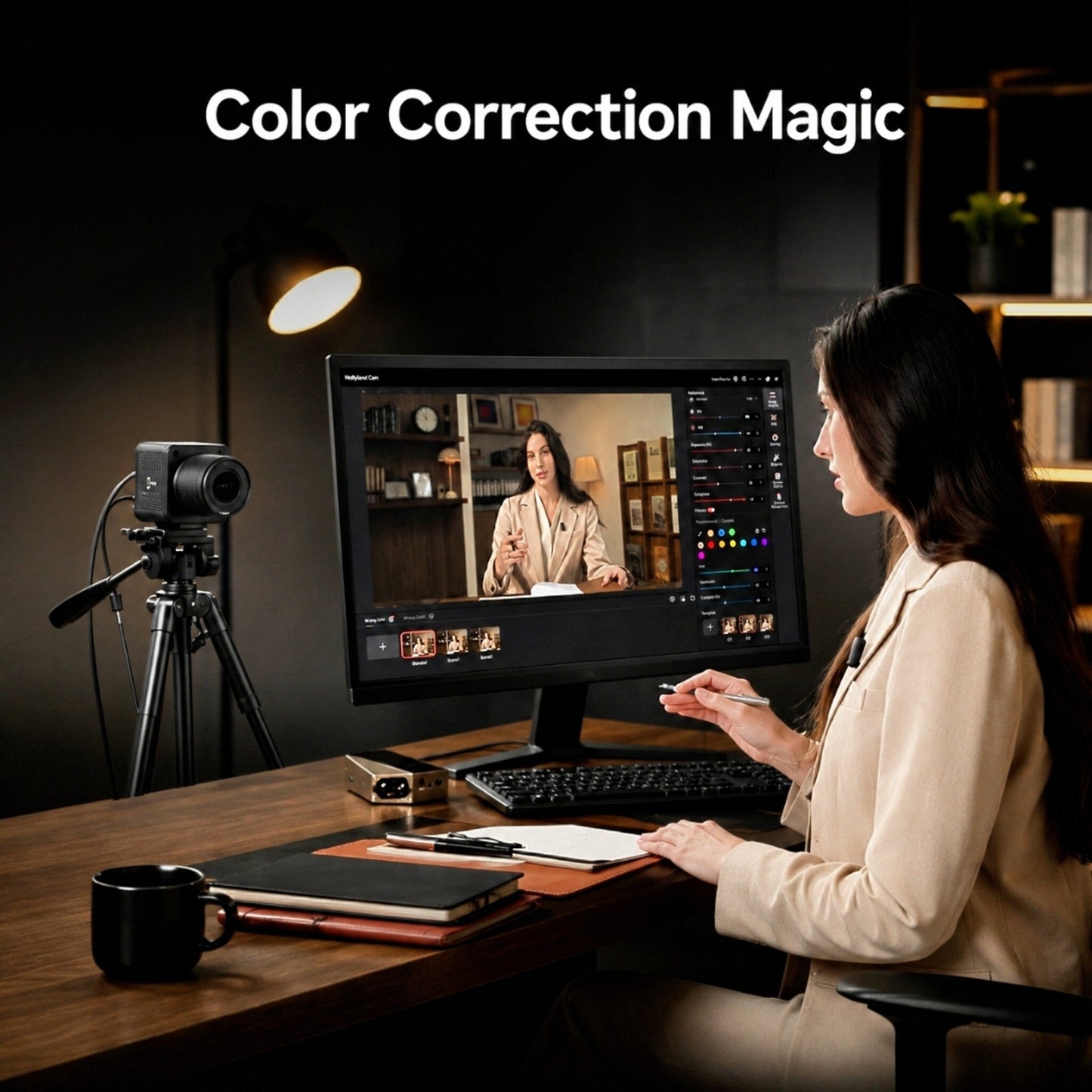 Hollyland VenusLiv Air – Caméra 4K Pro Live Streaming