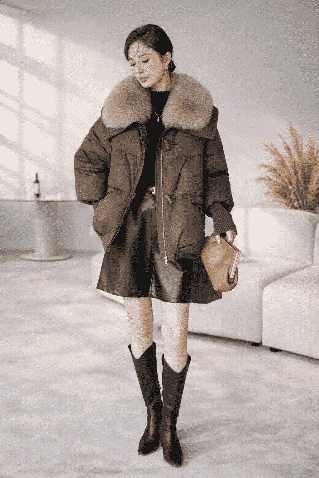 Veste Hiver Femme Épaisse – Col Fourrure Élégant & Chaud | Yiviluz - YIVILUZVeste Hiver Femme Épaisse – Col Fourrure Élégant & Chaud | YiviluzYIVILUZYIVILUZ14:771Noir;5:361386NoirMVeste Hiver Femme Épaisse – Col Fourrure Élégant & Chaud | Yiviluz